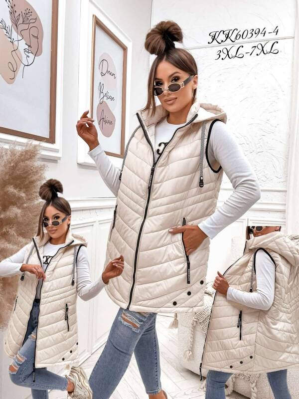 Kamizelka damkie Roz 3XL-7XL, 1 Kolor Paczka 5 szt 1